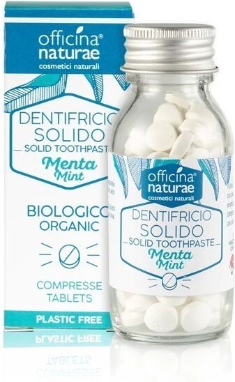 officina naturae Cosmetici solidi per il corpo Dentifricio Solido in Pastiglie alla Menta