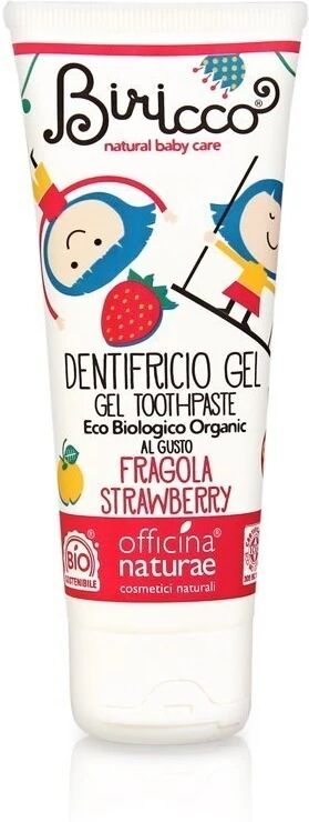 officina naturae Igiene Orale Biricco Dentifricio Baby alla Fragola