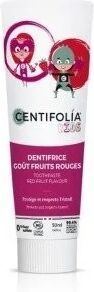 centifolia Igiene Orale Dentifricio per Bambini Gusto Frutti Rossi