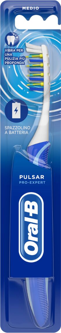 oral-b pulsar pro-expert spazzolino manuale alimentato a batteria