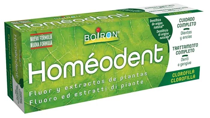 Boiron Homéodent Clorofilla Dentifricio Bi-fluorato 75 ml