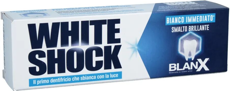 blanx white shock instant white dentifricio sbiancante 75 ml