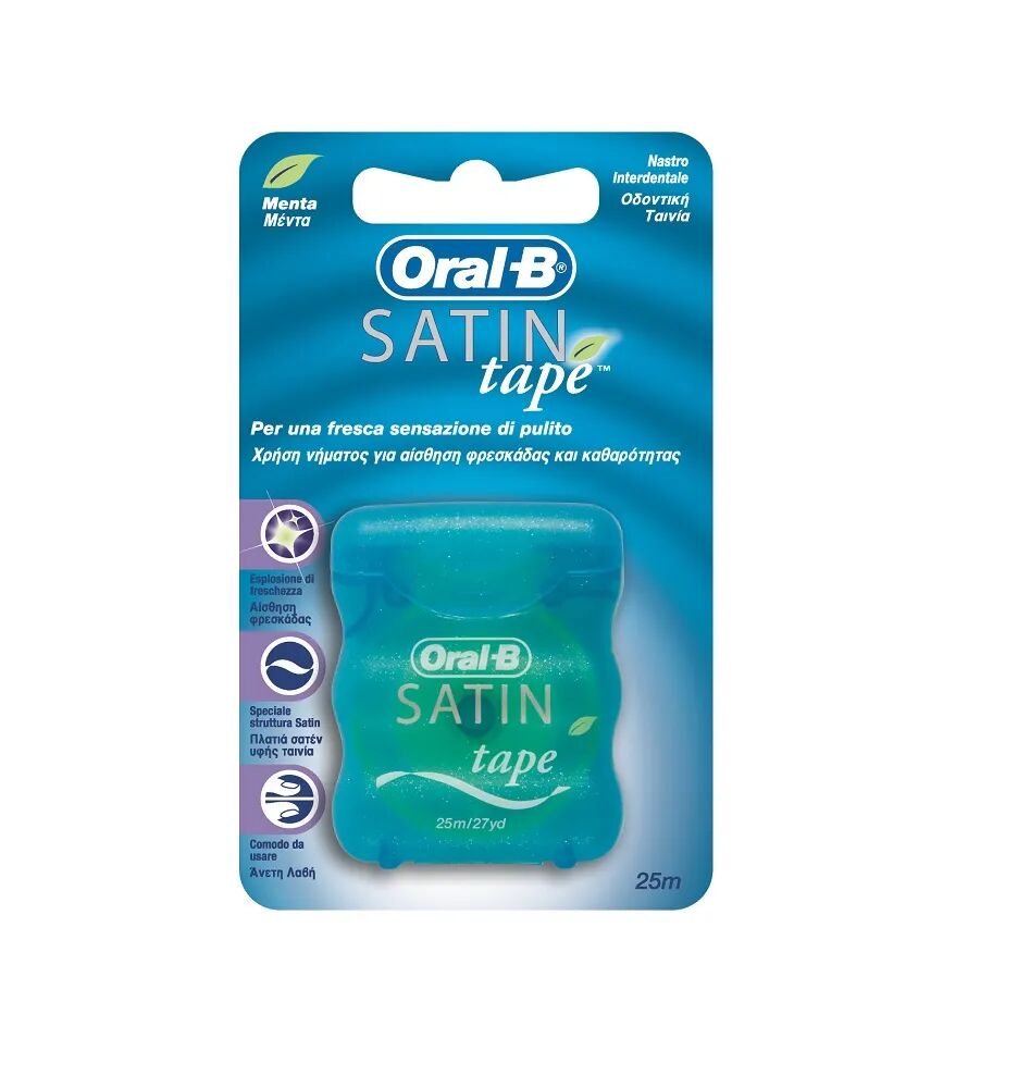 oral-b satintape filo interdentale alla menta 25 metri