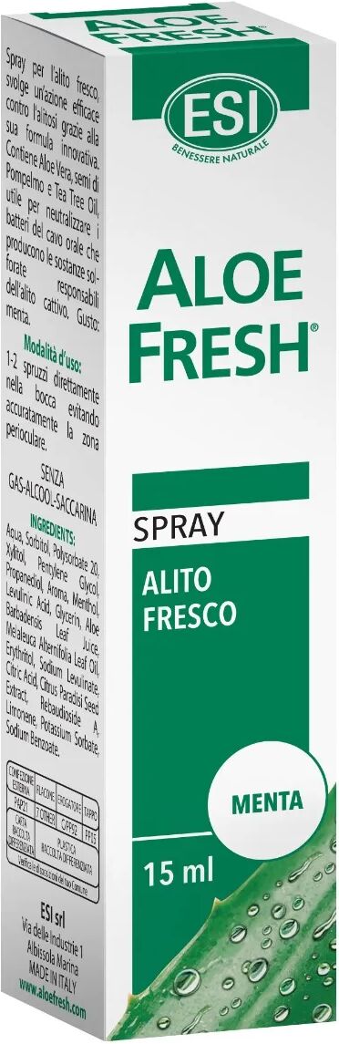 Esi Aloe Fresh Alito Fresco Spray Menta 15 ml