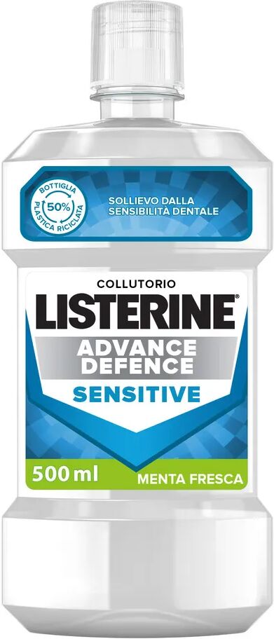 Listerine Advanced Defence Sensitive Collutorio Denti Sensibili 500 ml