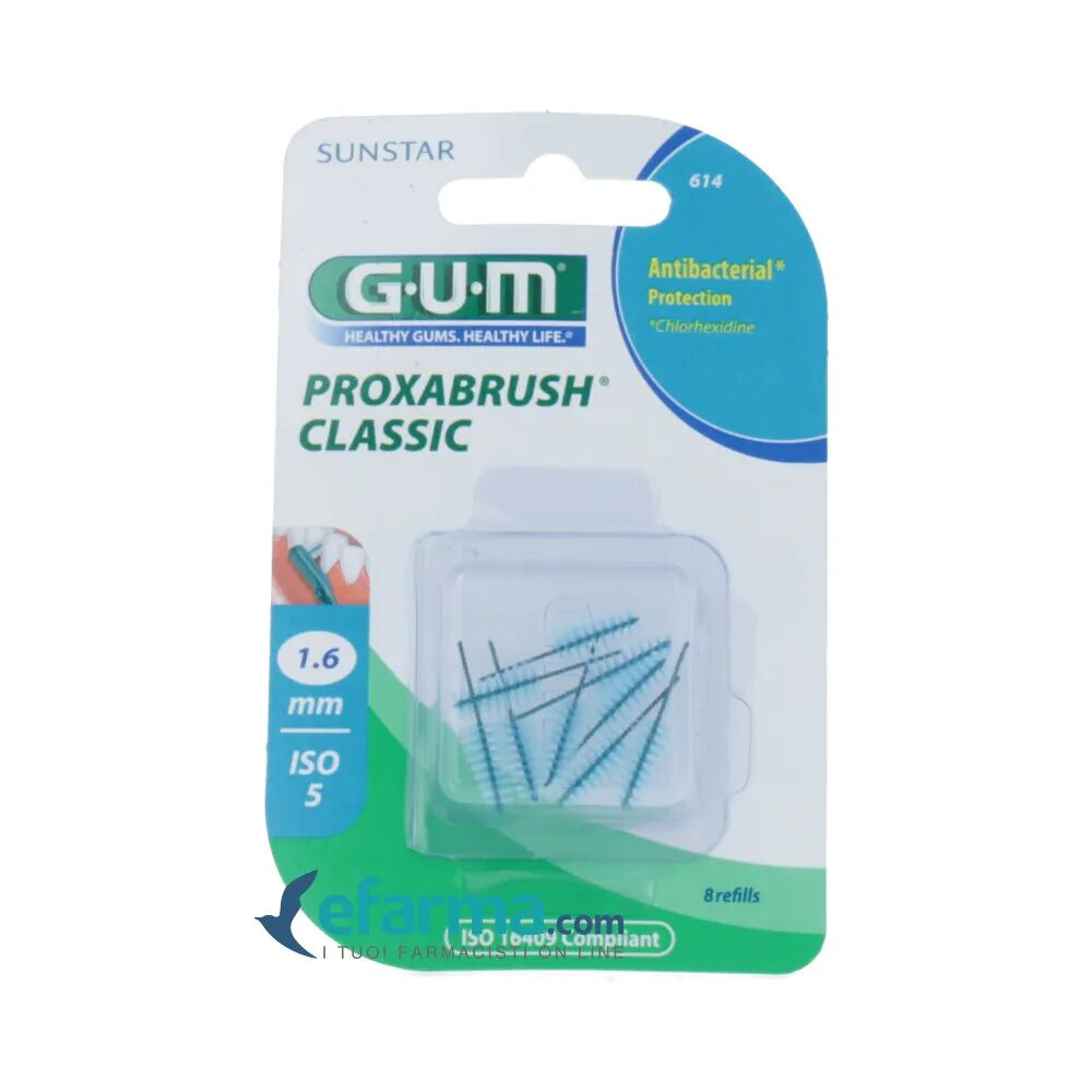 Gum Proxabrush Classic 614 Scovolino Interdentale 8 pezzi