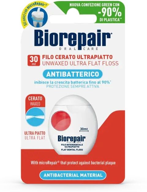 Biorepair Filo Interdentale Cerato Ultra-Piatto 1 Pezzo