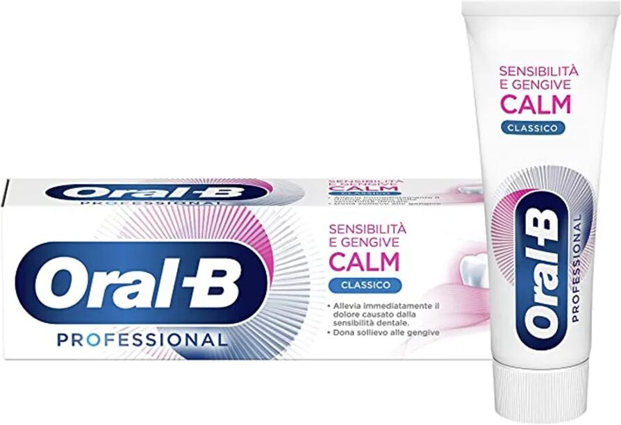 Oral-B Dentifricio Sensibilità e Gengive Calm Classico 75 ml