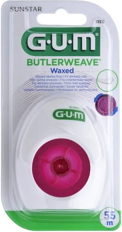 Gum Butlerweave Filo Interdentale Cerato 55 metri