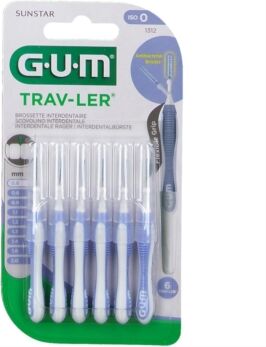 Sunstar Italiana Gum Trav-ler 0,6 Scovolino 6 Pezzi