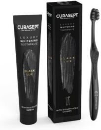 Curasept Black Lux Whitening Dentifricio 75 ml + Spazzolino