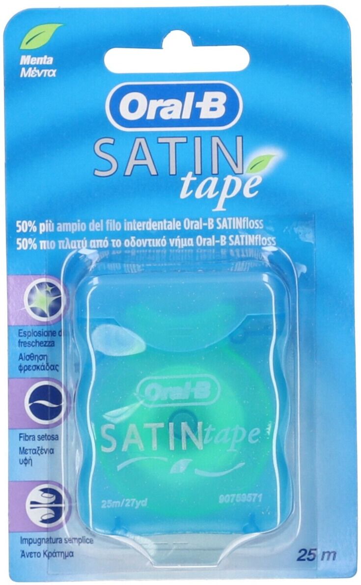 ORAL-B Satintape Filo Interdentale alla Menta 25 metri