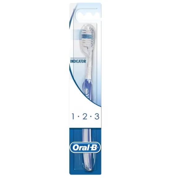 Base Oral-B 1-2-3 Indicator Spazzolino Medio