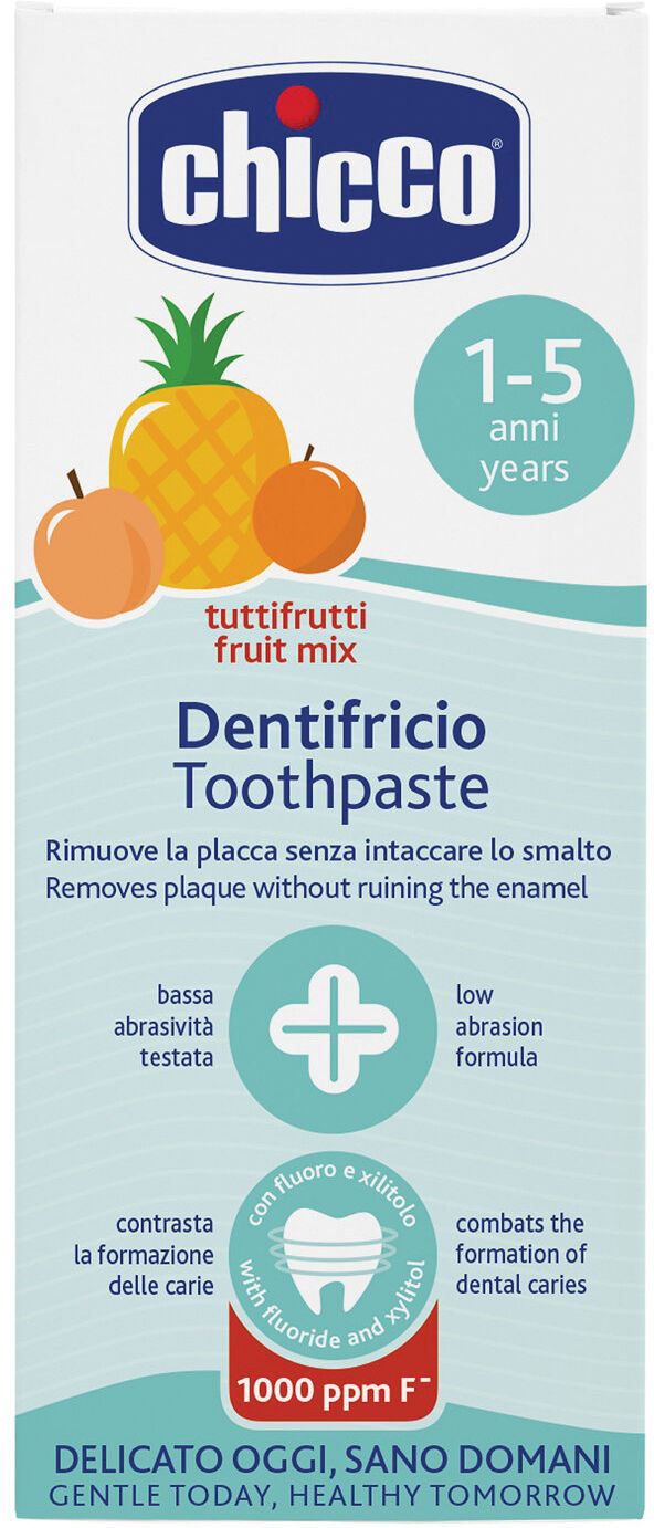 Chicco dentifricio tuttifrutti 12 mesi