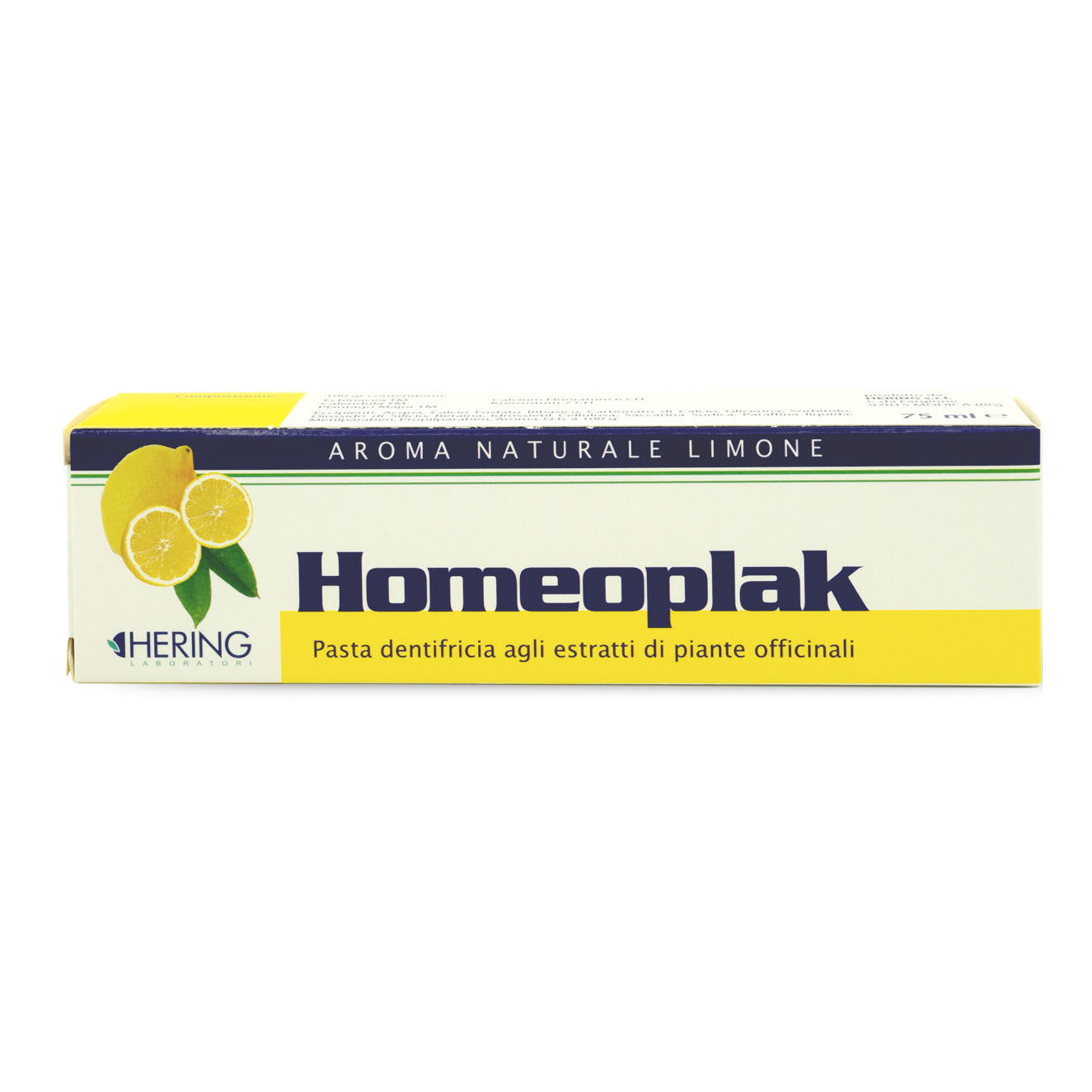 hering Homeoplak dentifricio limone 75 ml