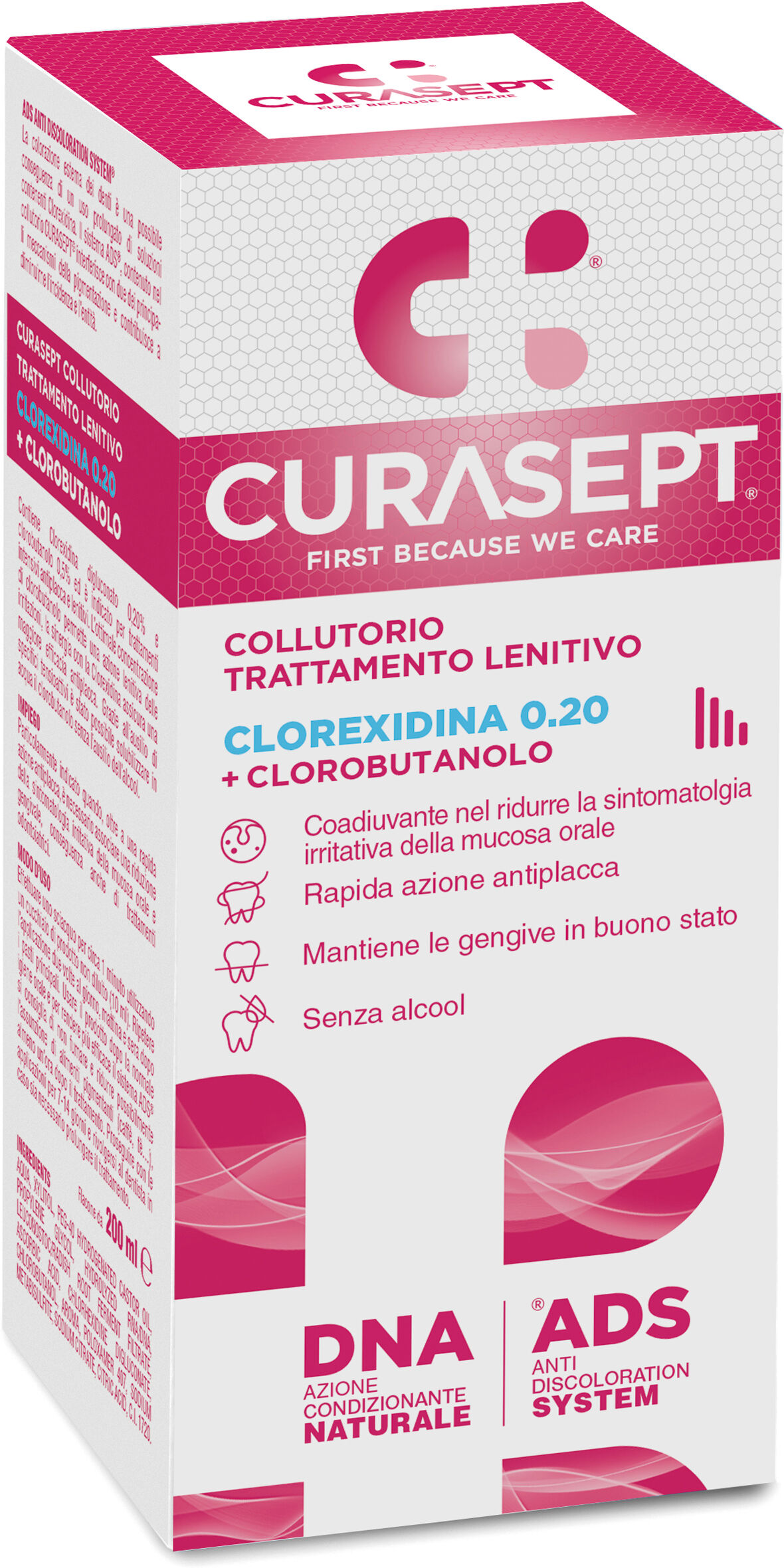 Curasept Collutorio ADS + DNA Trattamento Lenitivo 200 ml