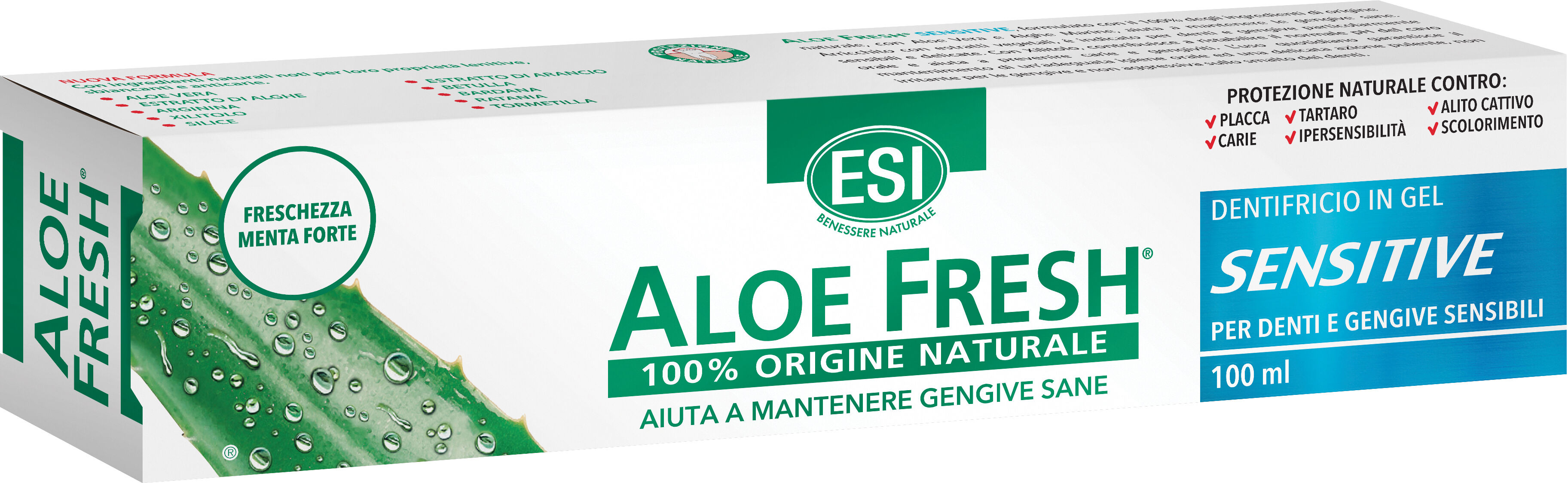 ESI ALOE FRESH SENSITIVE 100 ML