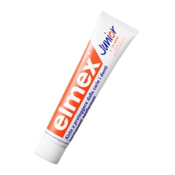 Elmex Linea Igiene Dentale Quotidiana Dentifricio Junior 6-12 Anni 75 ml