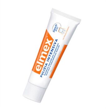 Elmex Linea Igiene Dentale Quotidiana Dentifricio Pulizia Bianco Intenso 30 ml