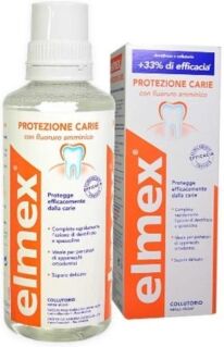 Elmex Linea Igiene Dentale Quotidiana Colluttorio Protezione Carie 400 ml