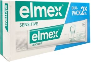 Elmex Linea Igiene Dentale Quotidiana Dentifricio Sensitive 2 Tubi 75 ml