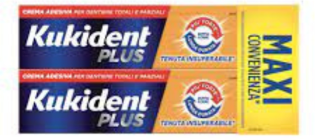 Kukident Plus Doppia Az 2x65g