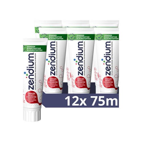 Zendium Tandvlees Protect tandpasta - 12 x 75 ml 000