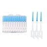 VIEVRE Interdentale borstels, 20 stuks interdentale borstels, tussenruimtes voor tanden, tussenruimtes van tandenborstels, tandborstels, interdentale borstels, borstels voor interdentale ruimtes (blauw)