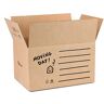 ONLY BOXES Verhuisdozen, verpakking van 10 stuks, 43 x 30 x 25 cm, voor verhuizing en opslag, met handgrepen, organizer-dozen