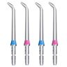 Lushly 4 Stuks Monddouche Waterpik Heads, Waterpik Flosser, Water Flosser Waterpik Tips, Water Flosser Heads, Dental Flosser Water Head Refills voor WP-100 WP-250 WP-462 WP-660 (Blauw, Roze)