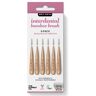 The Humble Co. Humble Interdental Brush bamboe interdentale borstels grootte 0-0-0,40 mm roze 4-pack (4 x 6 st.)