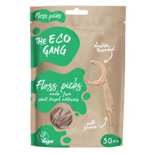 The Eco Gang Floss Picks Normal 50-pack