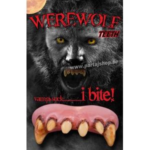 Varulv werewolf Tänder