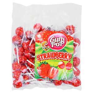 SM GROUP Gum Pop Jordgubb Godisklubbor 48-pack