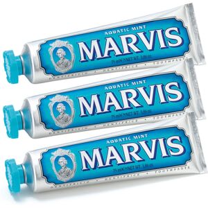 Marvis - Aquatic Mint Toothpaste (3x85ml)