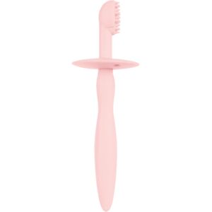 Canpol babies Hygiene silicone toothbrush 0m+ Pink 1 pc