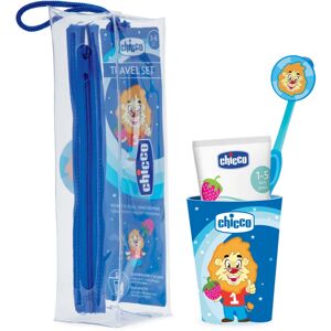 Chicco Travel Set dental care set Blue 3 y+ 1 pc