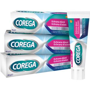 Corega Gum Protection denture adhesive 3x40 g