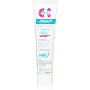 Curasept Biosmalto Baby-Kid toothpaste for children with fluoride Strawberry 50 ml