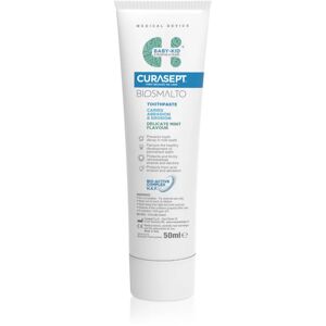 Curasept Biosmalto Baby-Kid toothpaste for children with fluoride Mint 50 ml