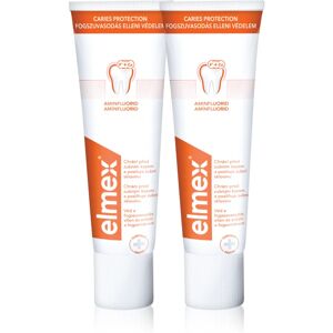 Elmex Caries Protection anti-decay toothpaste with fluoride 2x75 ml