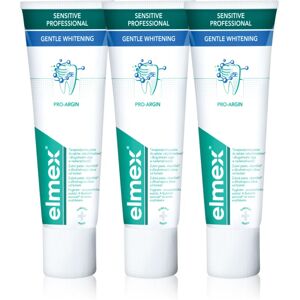 Elmex Sensitive Professional Gentle Whitening whitening toothpaste for sensitive teeth 3x75 ml