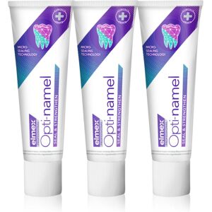 Elmex Opti-namel Seal & Strengthen toothpaste dental enamel protection 3x75 ml