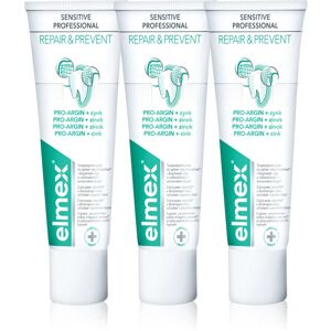 Elmex Sensitive Professional Repair & Prevent sensitive toothpaste 3x75 ml