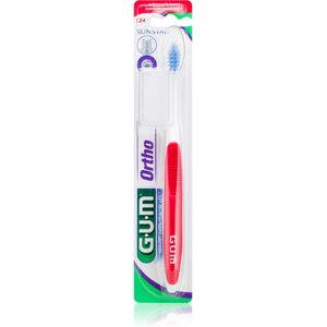 G.U.M Ortho 124 toothbrush for fixed braces soft 1 pc