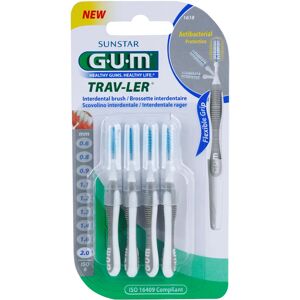 G.U.M Trav-Ler interdental brushes 2,0 mm 4 pc