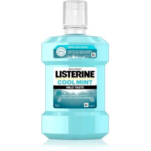 Listerine Cool Mint Mild Taste mouthwash without alcohol flavour Cool Mint 1000 ml