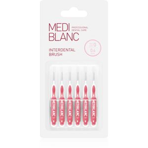 MEDIBLANC Interdental Pick-brush interdental brush 0,4 mm Pink 6 pc