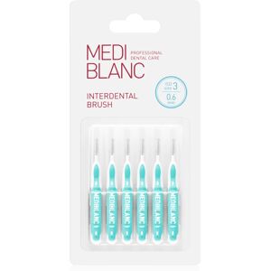 MEDIBLANC Interdental Pick-brush interdental brush 0,6 mm Blue 6 pc