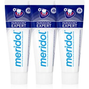 Meridol Parodont Expert toothpaste against gum bleeding and periodontal disease 3 x 75 ml